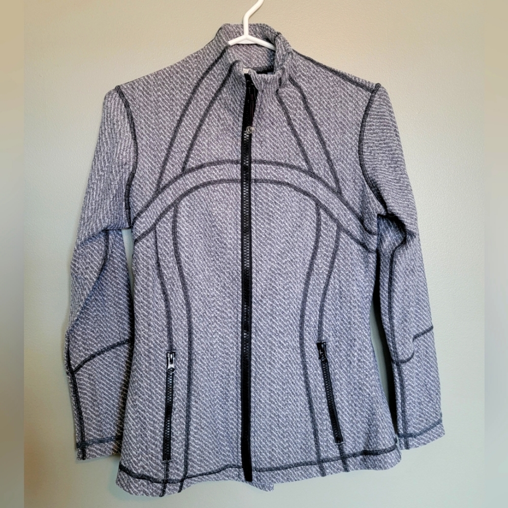 Mid weight, mid layer full zip sweater